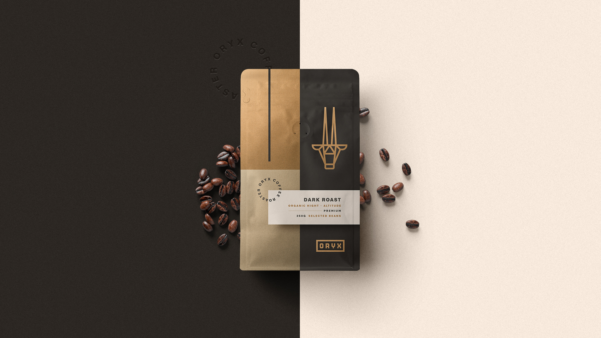 Identity and Packaging Design by Vissotto Studio for Oryx Coffee Roaster