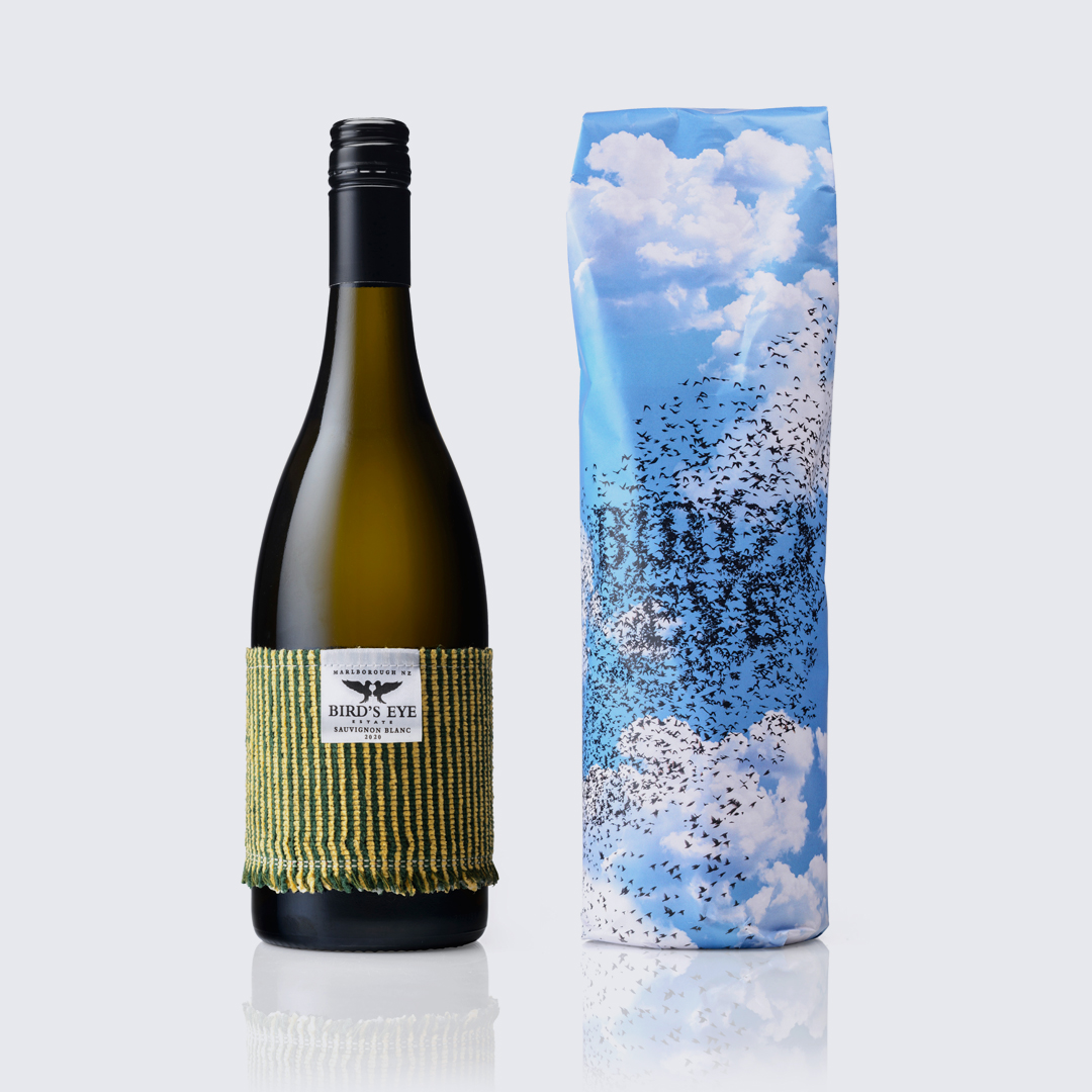 The Creative Method Create Limited Edition Wine Packaging Label for Bird’s Eye Estate