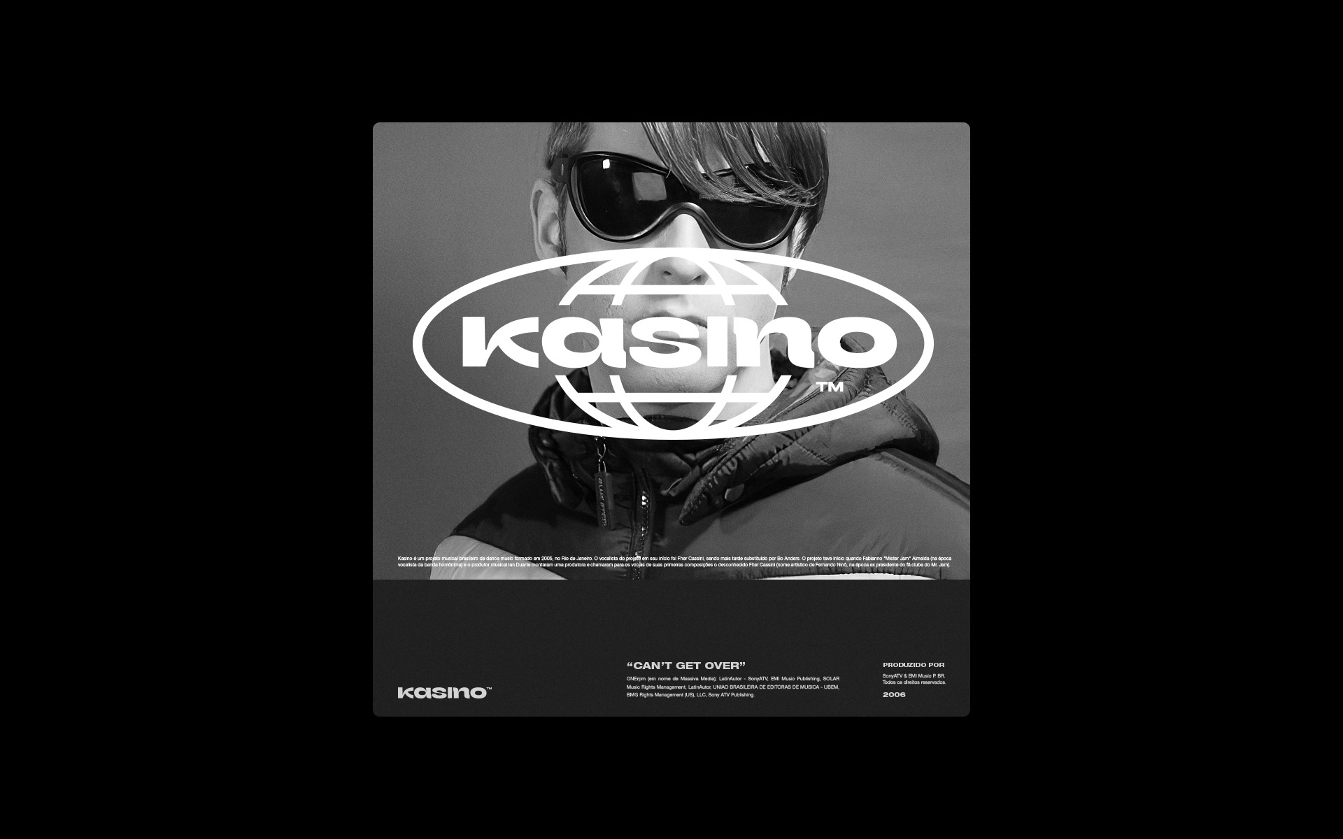 Concept for New Logo and Vinyl Cover for Kasino by Lucas Matheus (Creative)