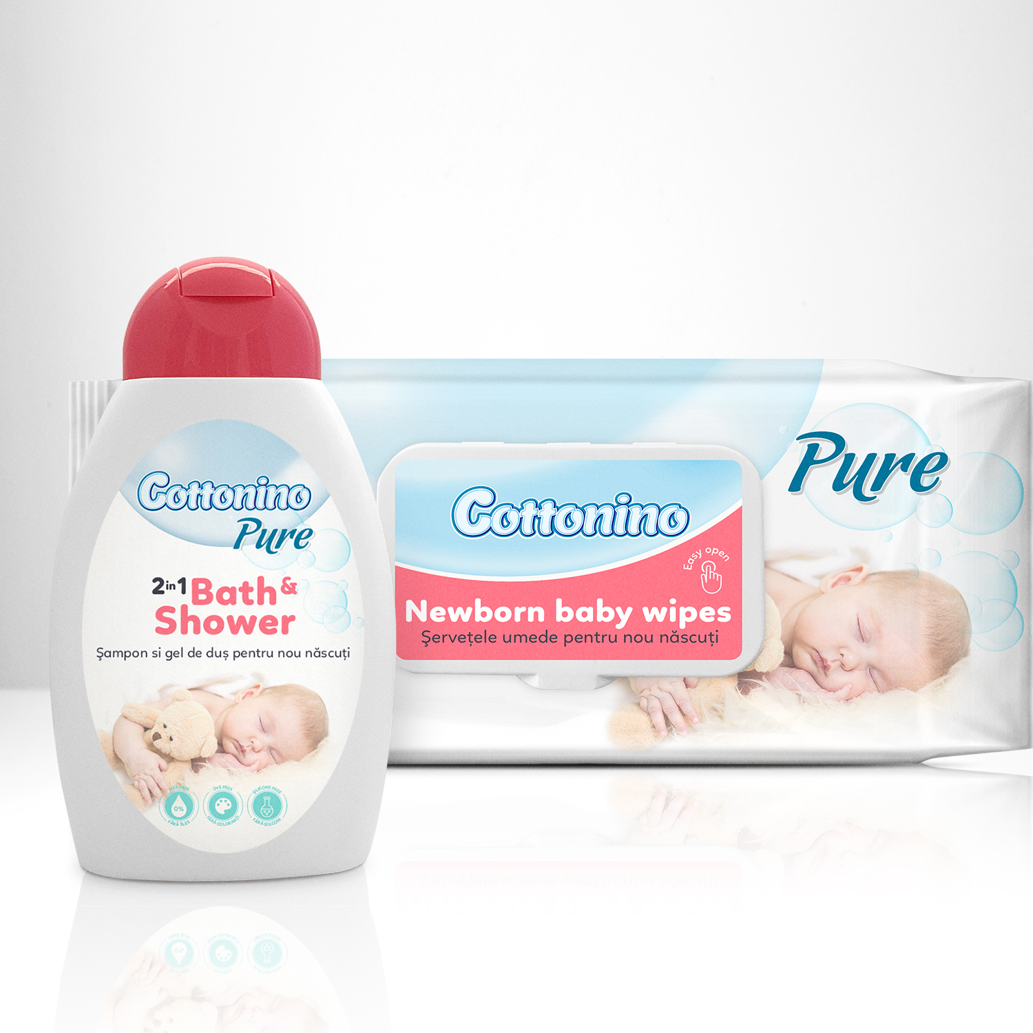 Packaging Design Concept for Cottonino Pure by Sorina Rusu