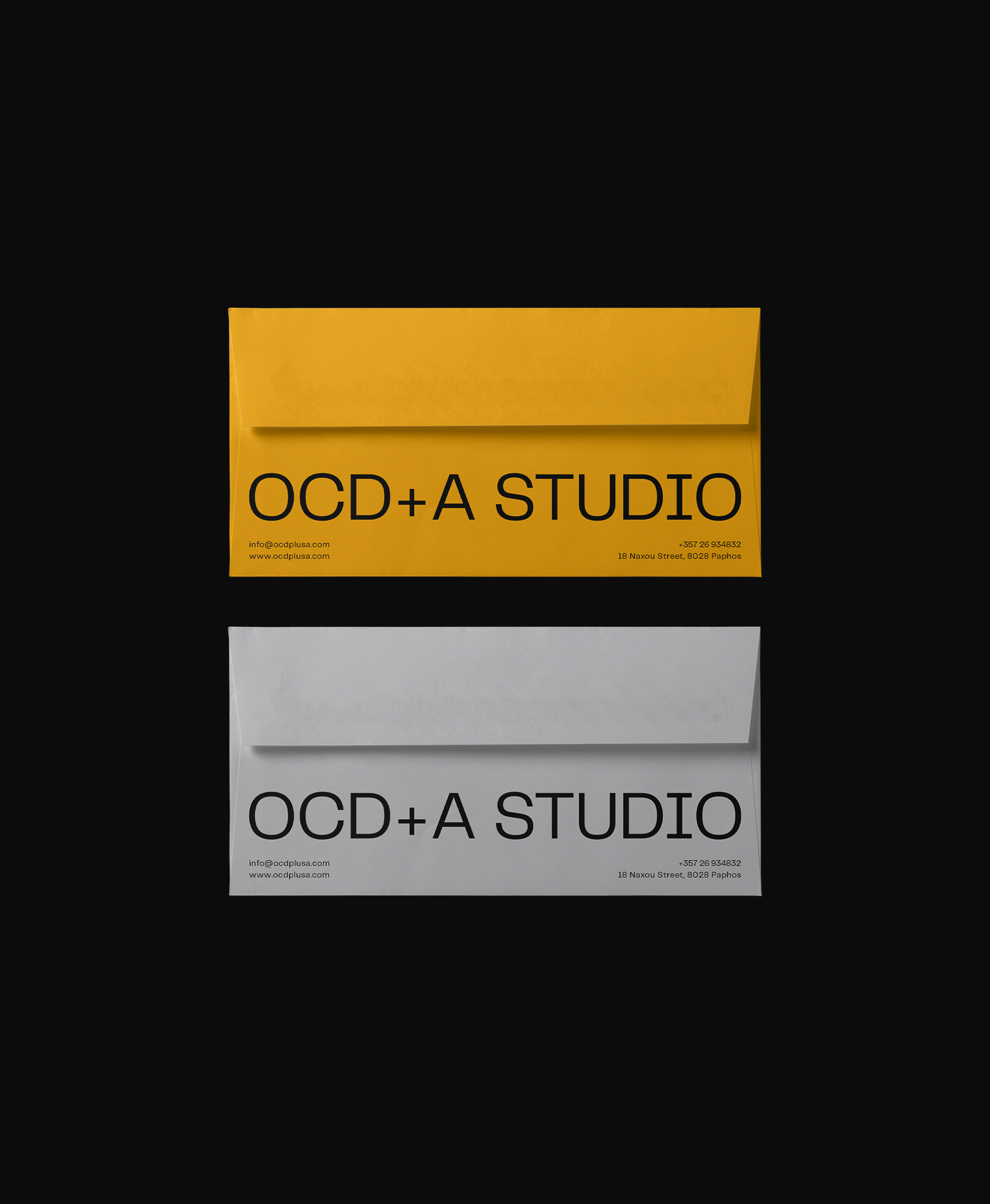 Mubariz Yusifzade Creates OCD+A Studio Branding and Website Design