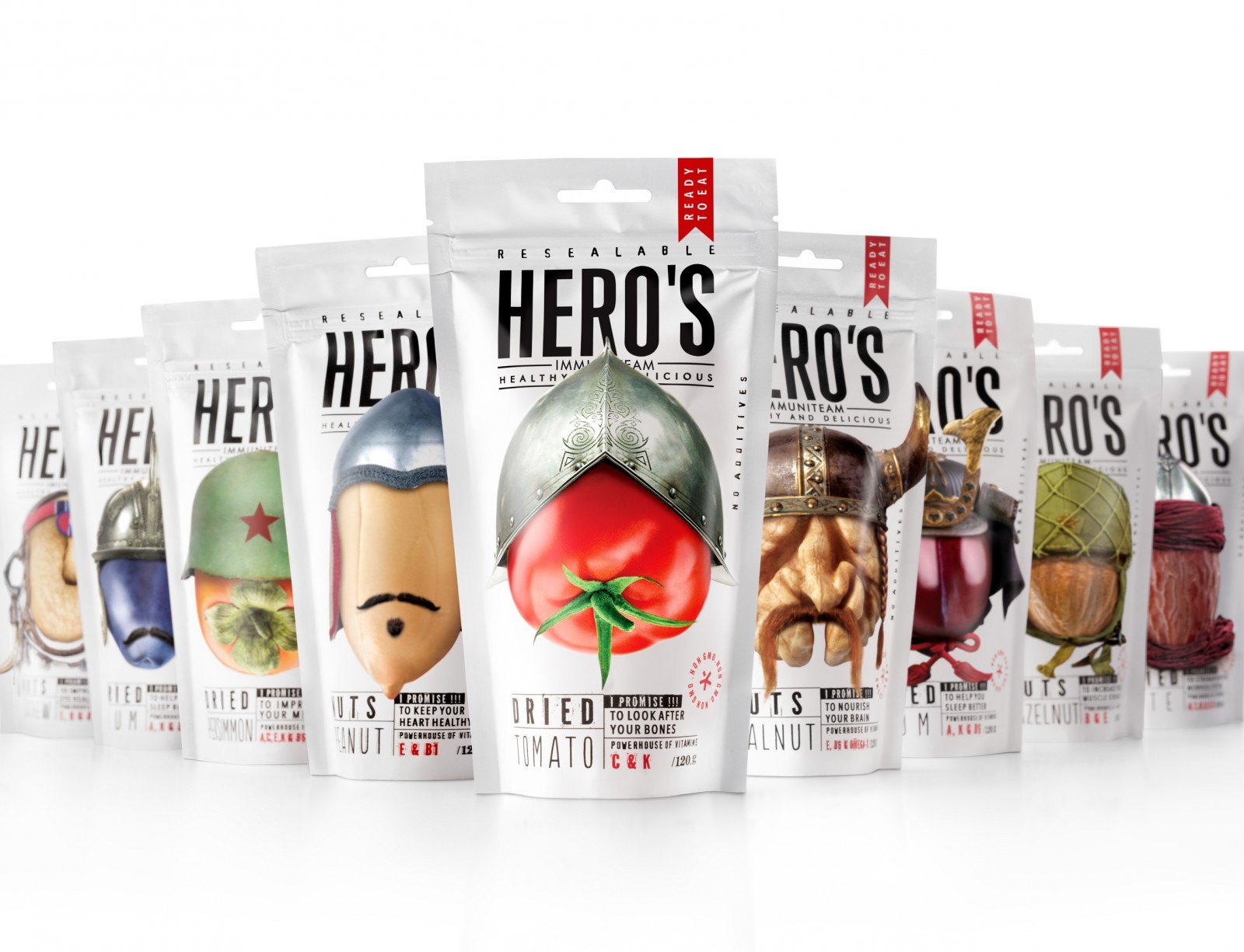 Backbone Branding Create Hero’s an ‘Immuniteam” of Super Foods Fighting for Your Health