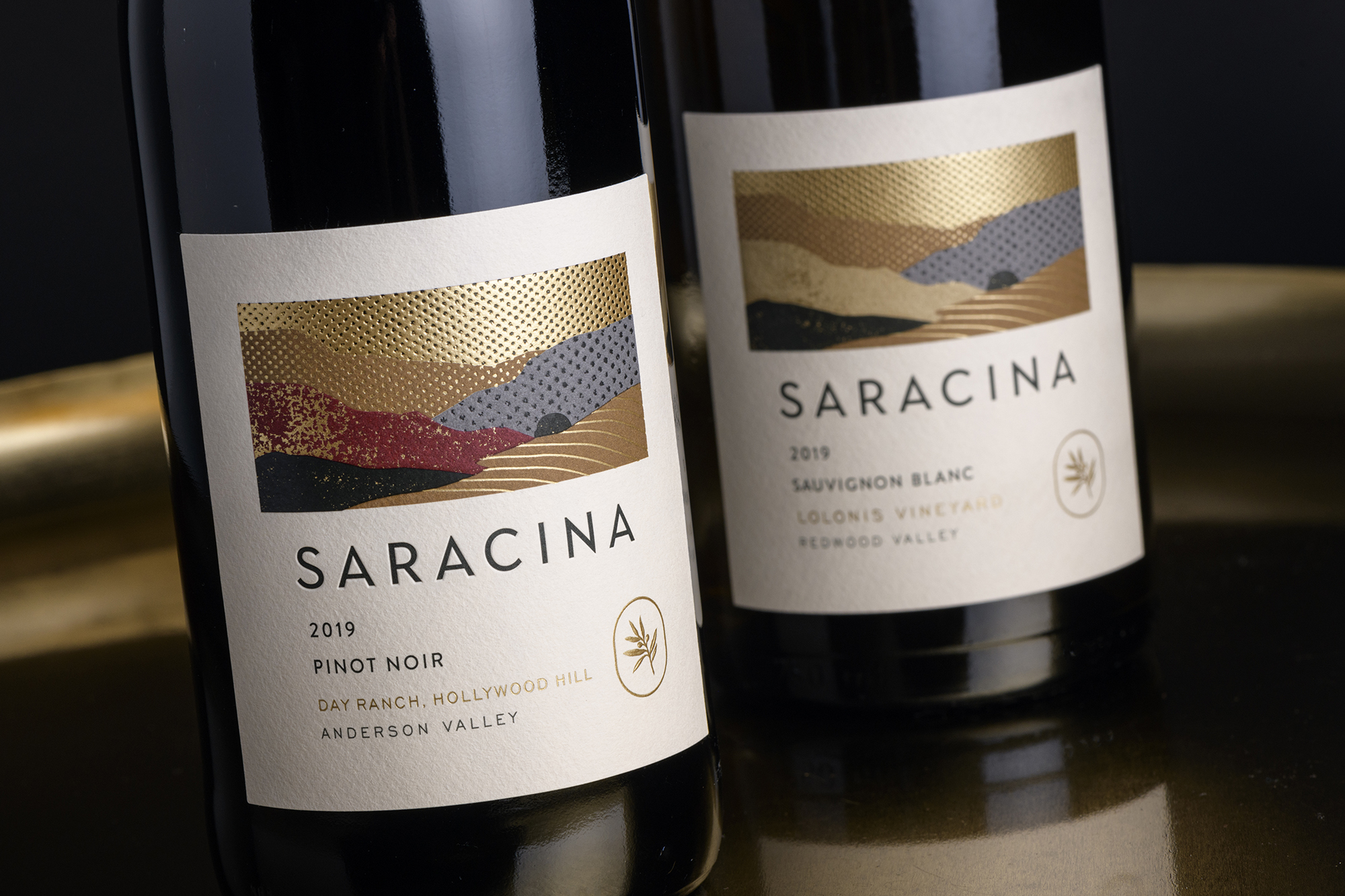 Saracina Vineyards Package Redesign