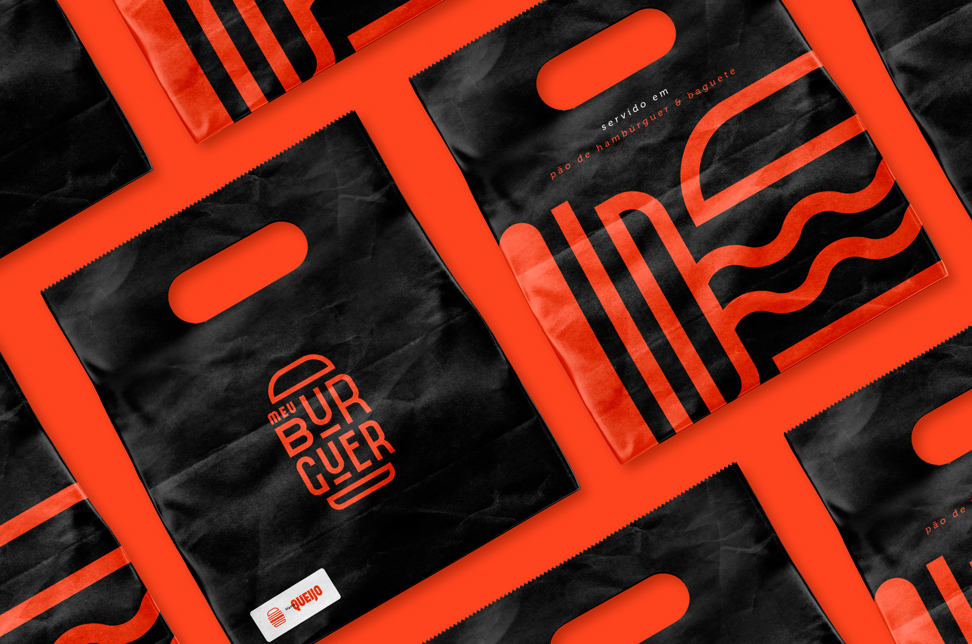 Student Brand Identity Concept for Meu Burguer Created by Luiz Matera