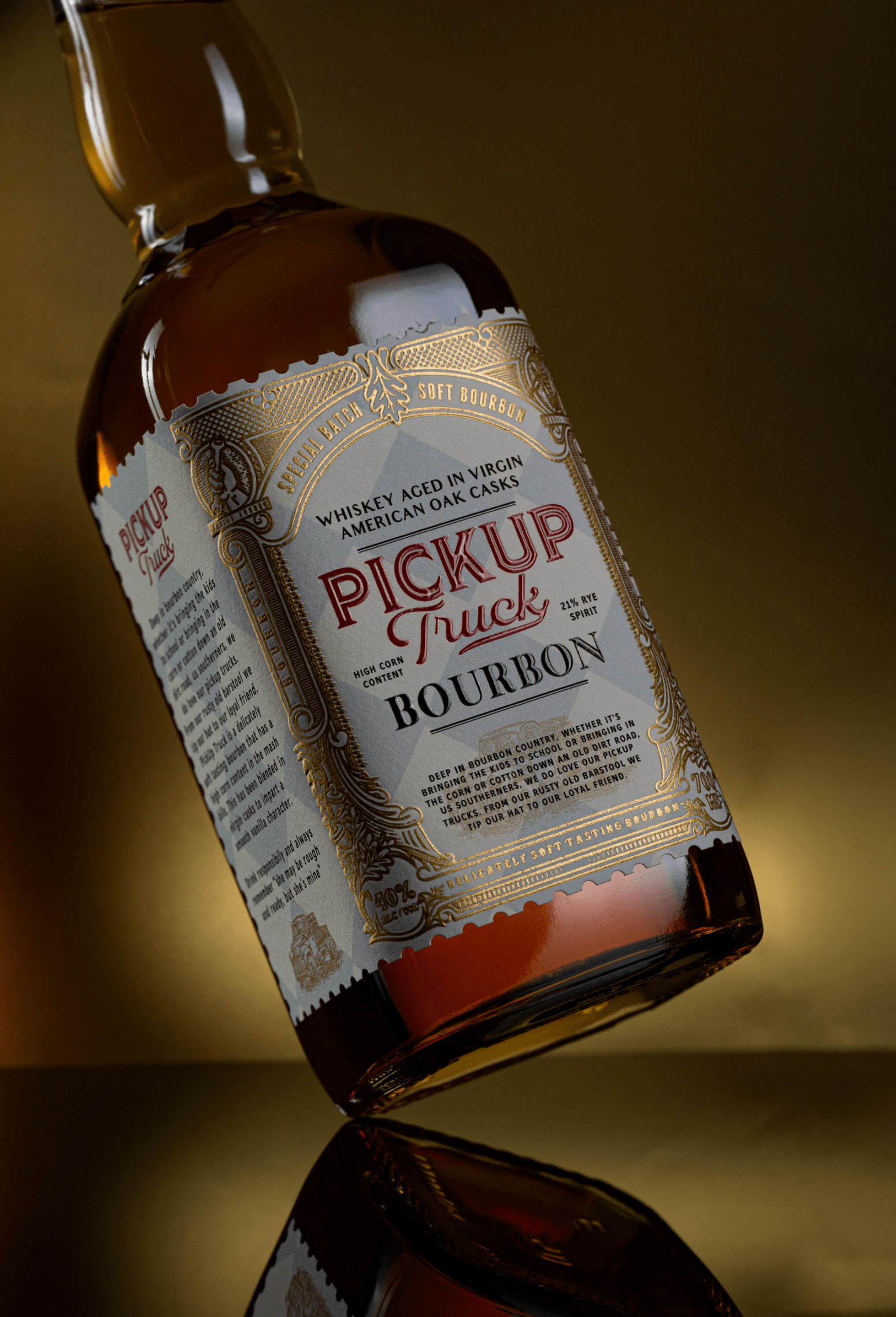 ThinkBoldStudio Create Packaging Design Label for a Delicately Soft Tasting  Bourbon - World Brand Design Society