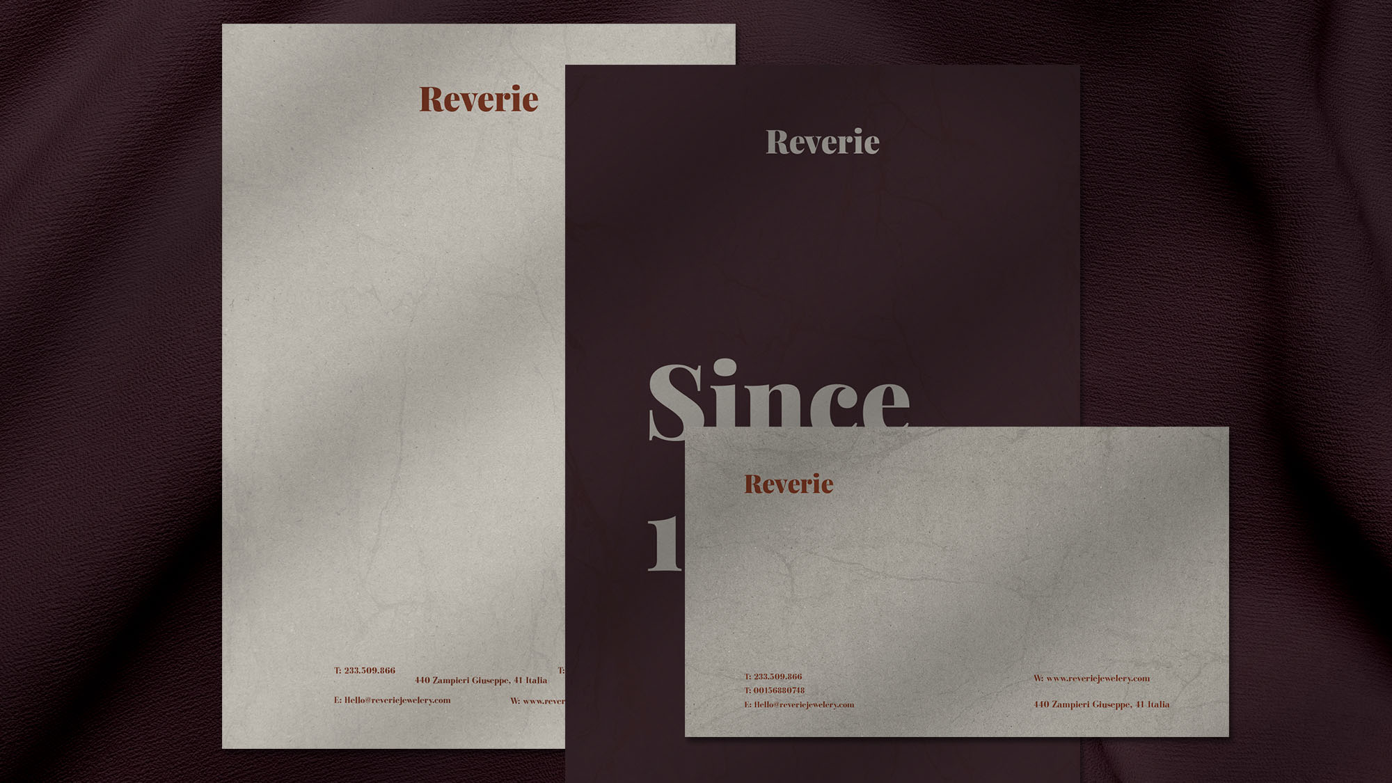 Branding and Packaging for Reverie Handcrafted Jewelry, Design by ...