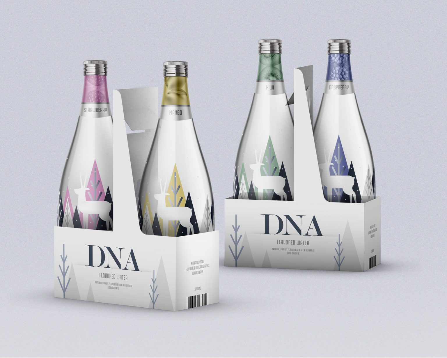 Dezio Media Solutions Designed Flavoured Water Bottle Design