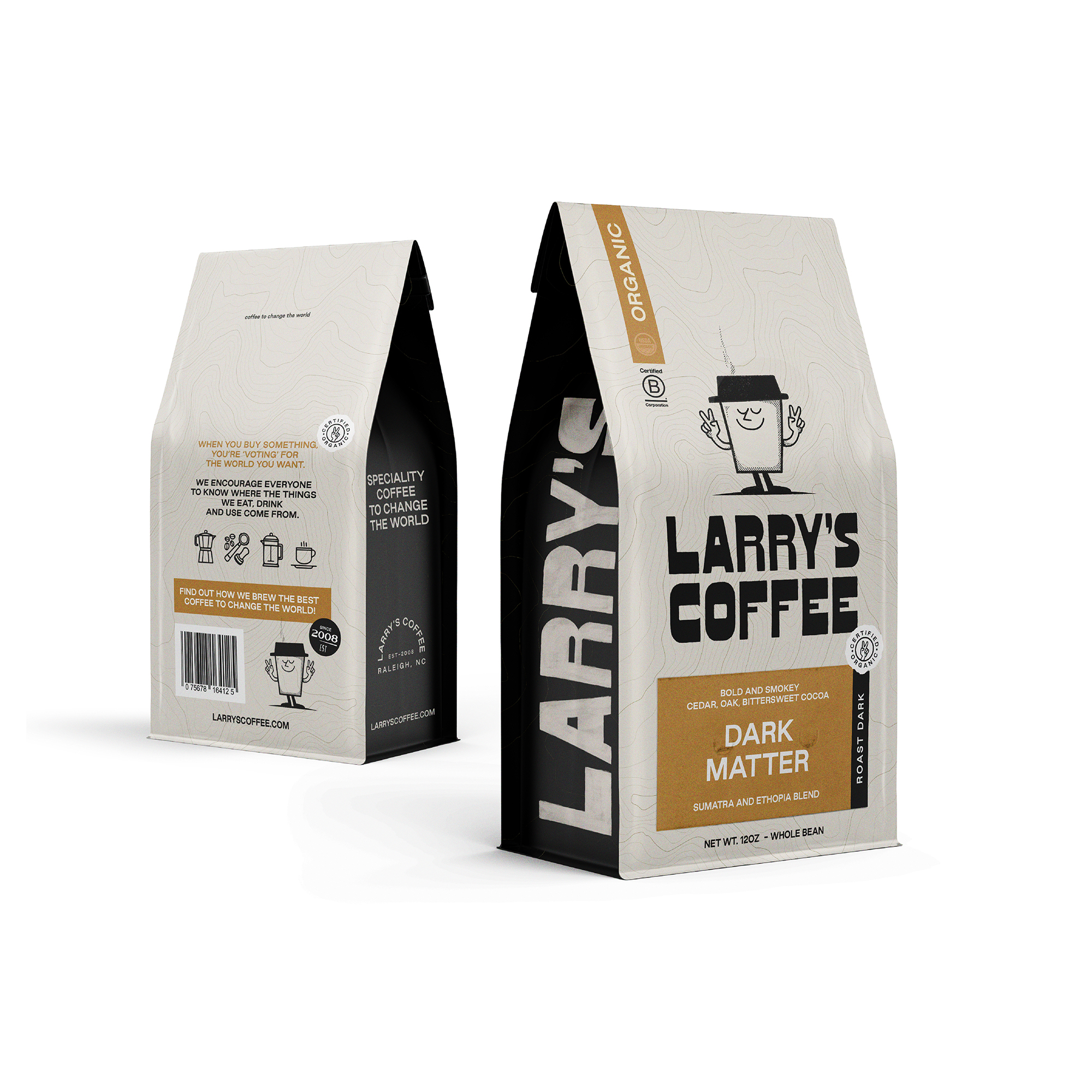 Concept Coffee Branding Inspired by the Founders