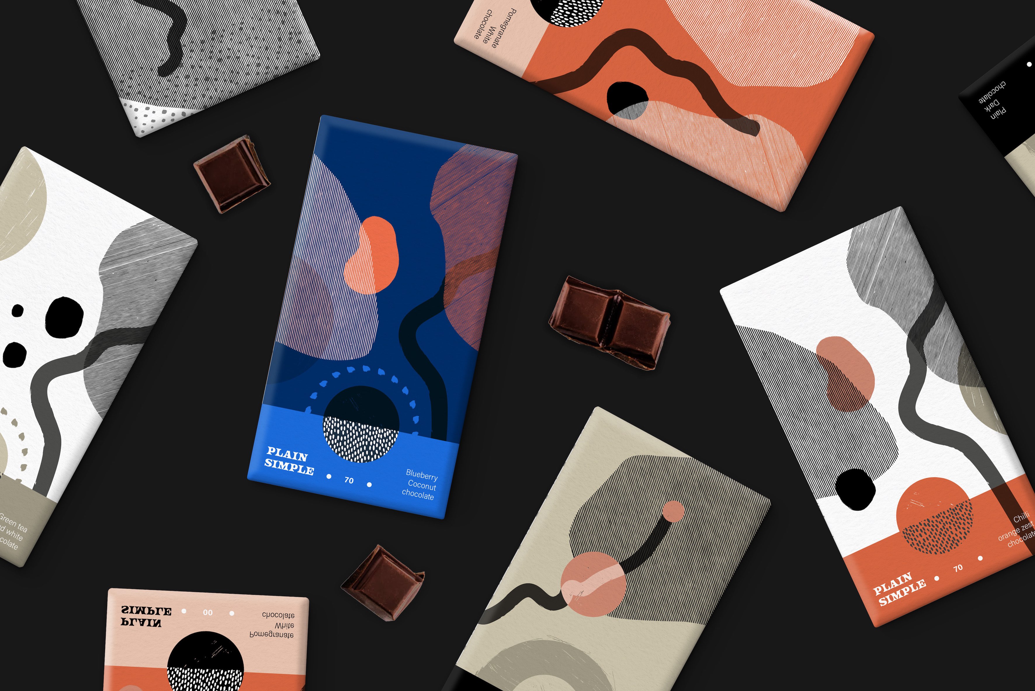 Mary Zaleska Creates Simple Concept Packaging Design for Artisan Chocolate