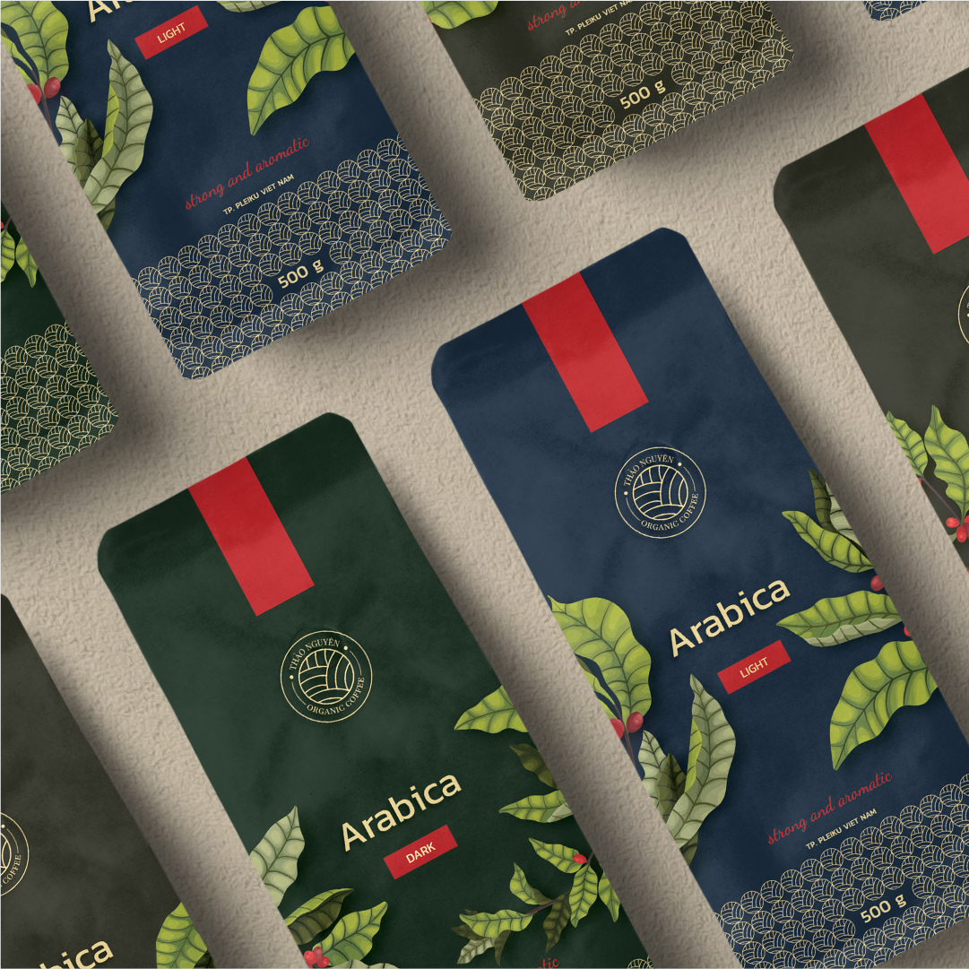 Morgan Phoont Creates New Packaging Design For Thao Nguyen Vietnam Coffee Brand