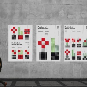 Student Brand Design Concept for Festival of Home Plants