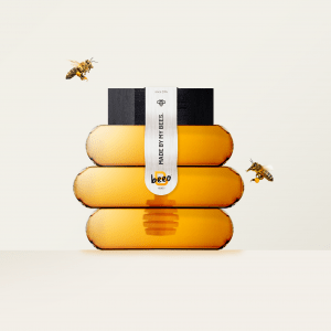Brand Refinement of Beeo Honey Designed by Hurtikonn