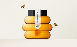 Brand Refinement of Beeo Honey Designed by Hurtikonn