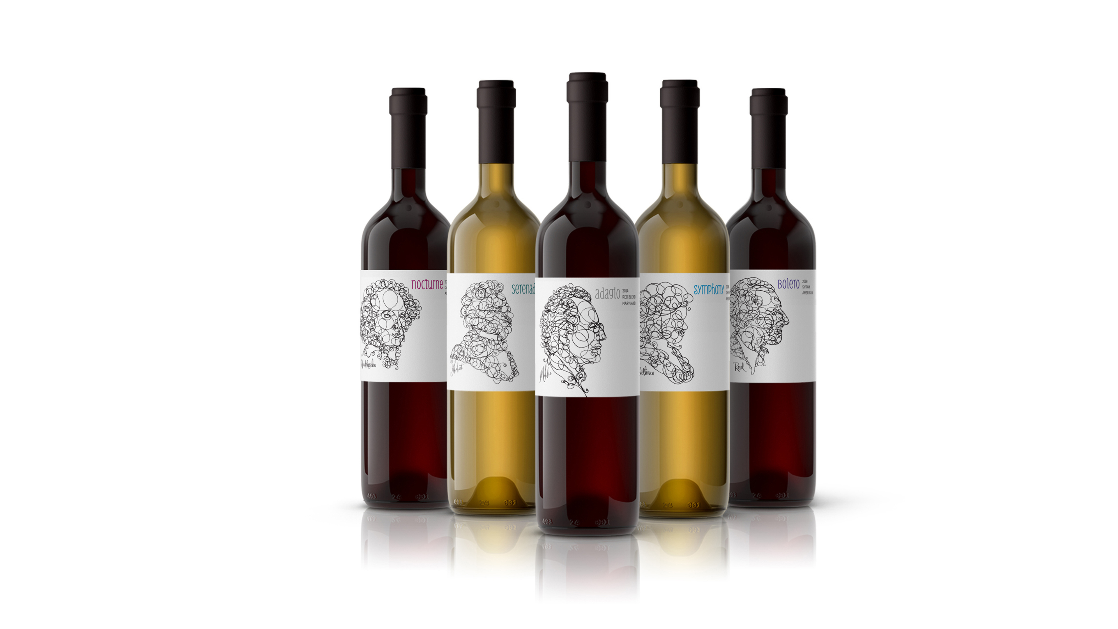 Catoctin Breeze Vineyard Packaging Design By Lisa Gorham Creative