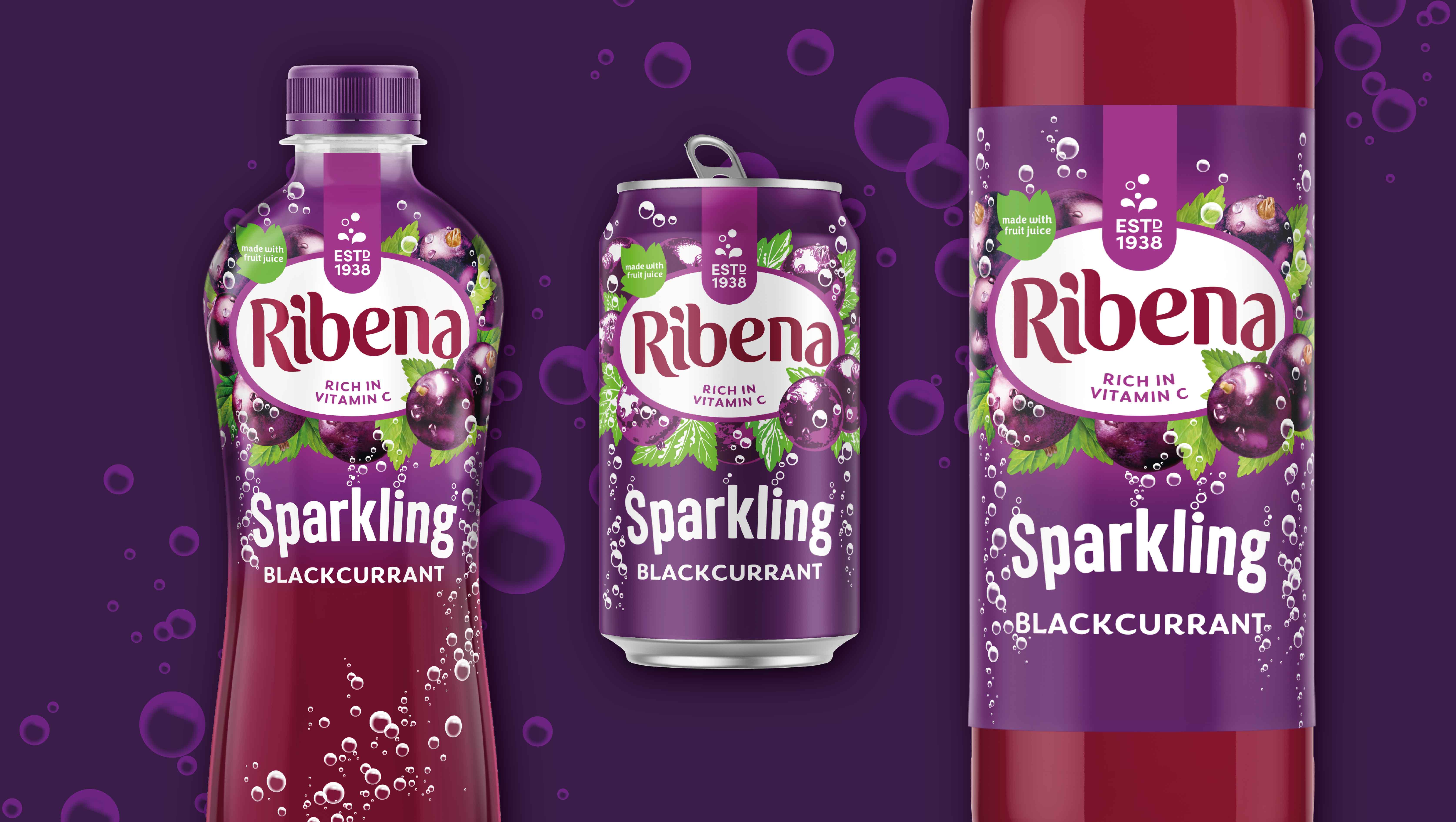Ribena Launches New Sparkling Innovation Designed by BrandMe