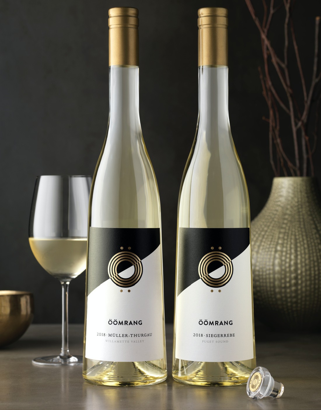 German-Inspired Wines Öömrang Packaging Design By CF Napa