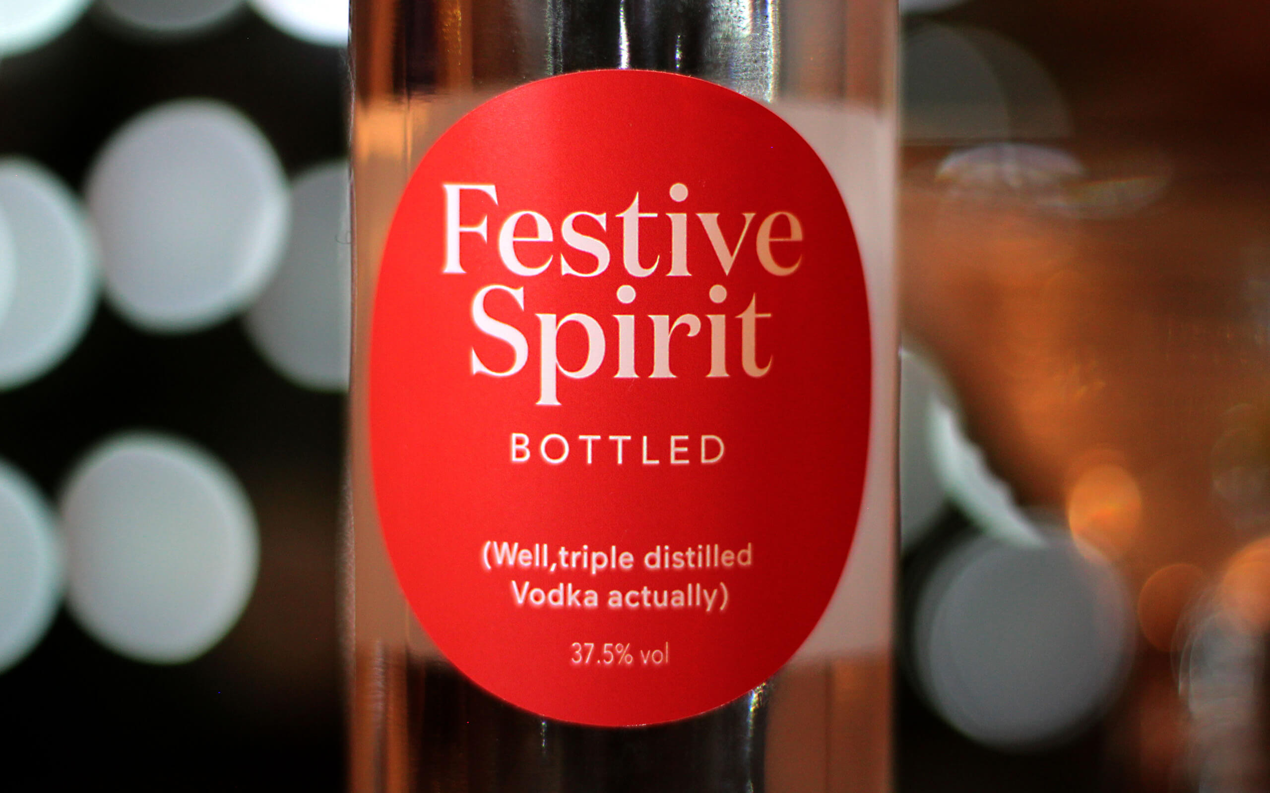 Festive Spirit bottled and Gifted by Taller Design