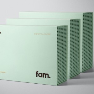 Fagerström Create Visual Identity and Packaging for Fam – A Premium Donut Brand From Kuwait