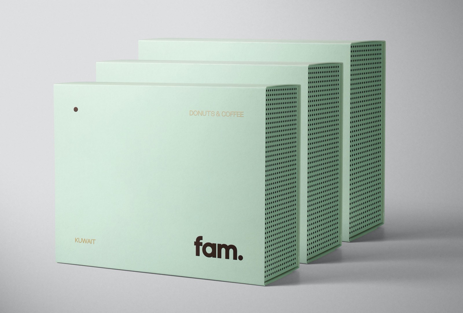 Fagerström Create Visual Identity and Packaging for Fam – A Premium Donut Brand From Kuwait