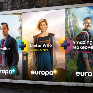 Branding for Europa+ Streaming Platform by Flump Studio