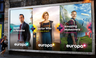 Branding for Europa+ Streaming Platform by Flump Studio