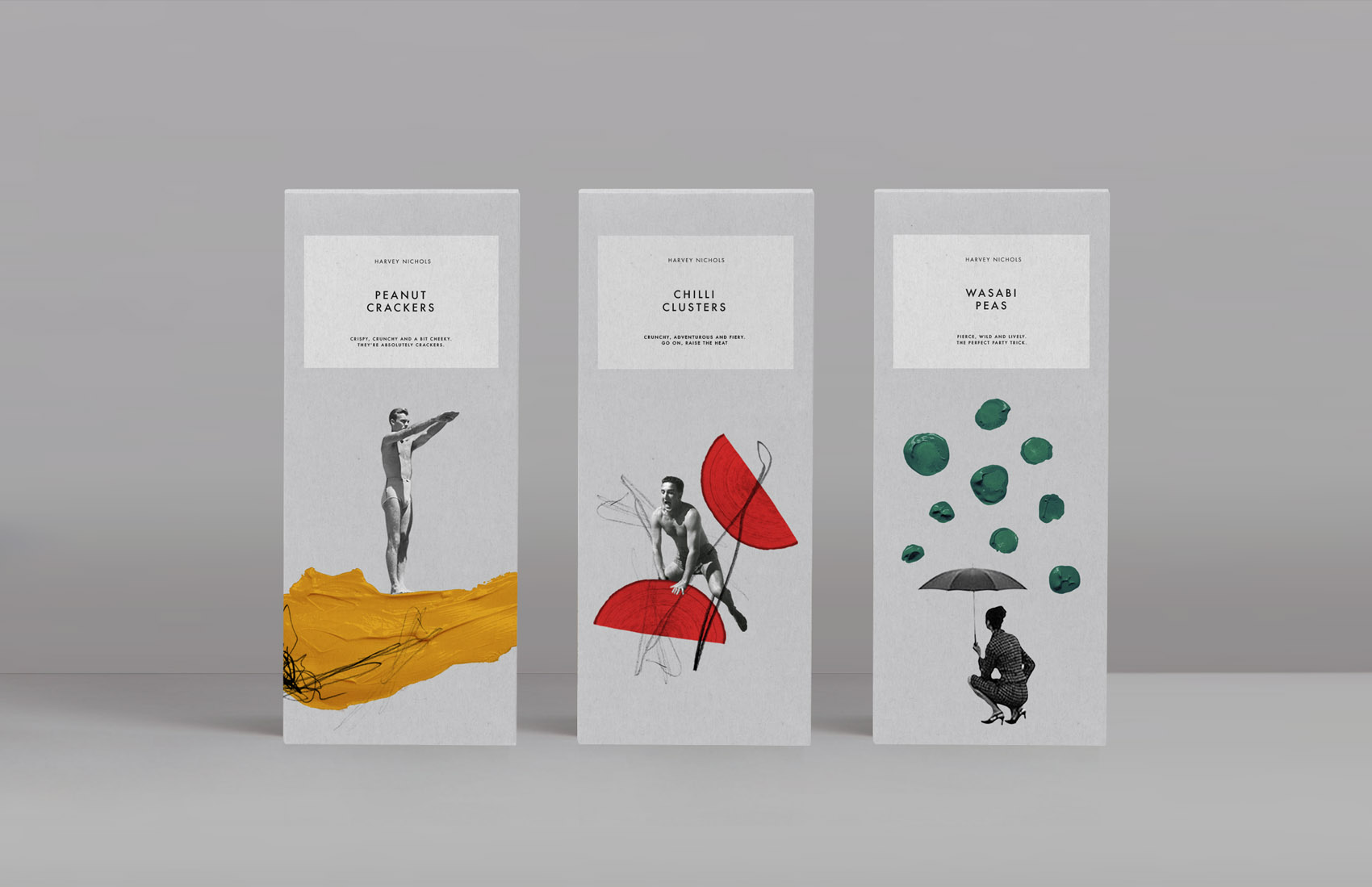 Alphabet Concept Design for Harvey Nichols Food Store Packaging