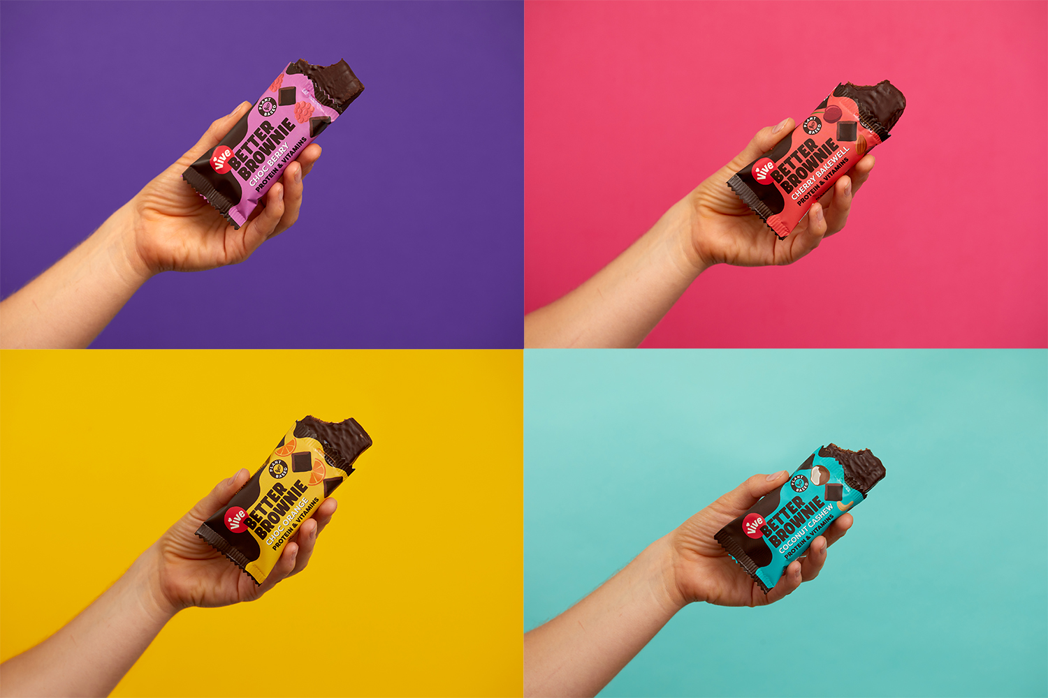 Hunger Craft Creates Packaging Range for Indulgent but Wholesome Snacks Vive