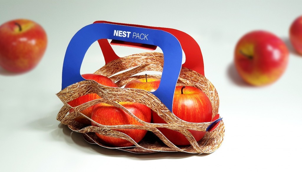 Nest Pack an Eco-Friendly Fruit Basket Concept by Jung Jo Hui - World