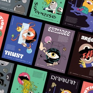 Emotional Recovery Illustration Posters Project