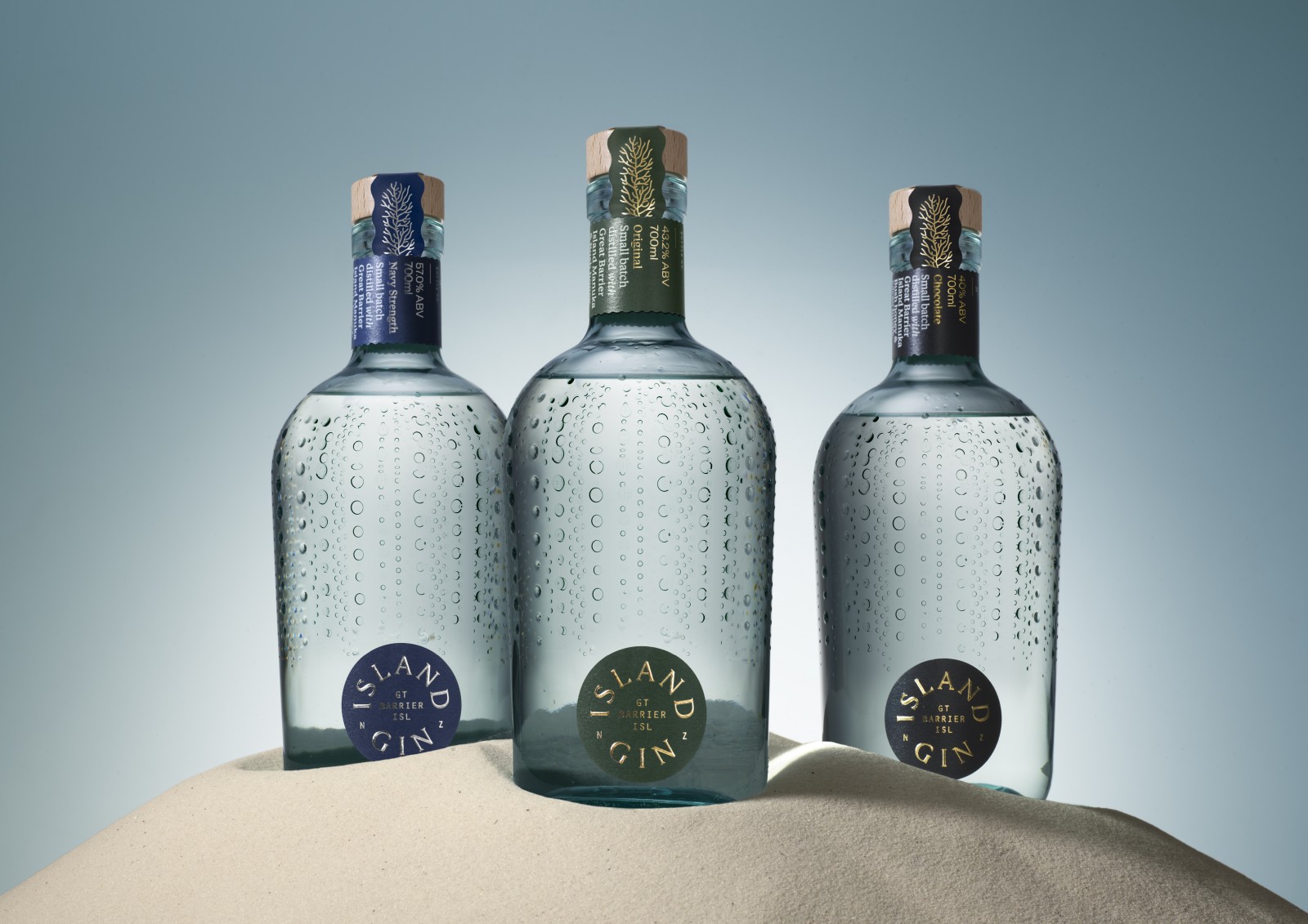 One Design Creates Packaging Design for Island Gin