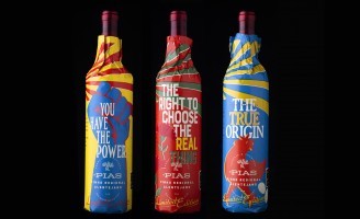 The Margaça Family Pias Wine Packaging and Brand Design by Rita Rivotti