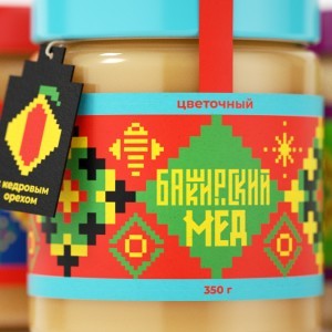 Bashkirian Honey Packaging Design Concept by Robert Dadashev