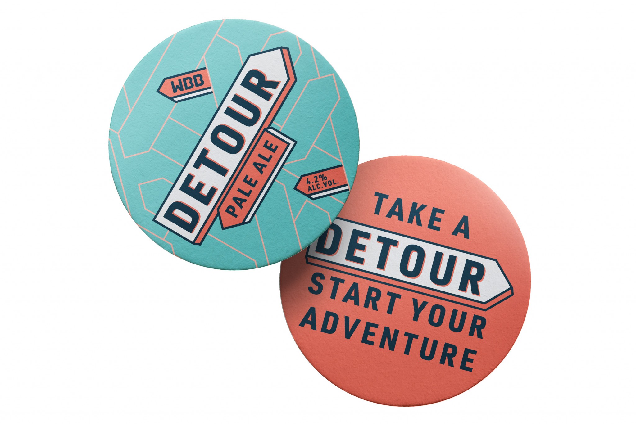 Brand Design for Detour Pale Ale by Thirst Craft