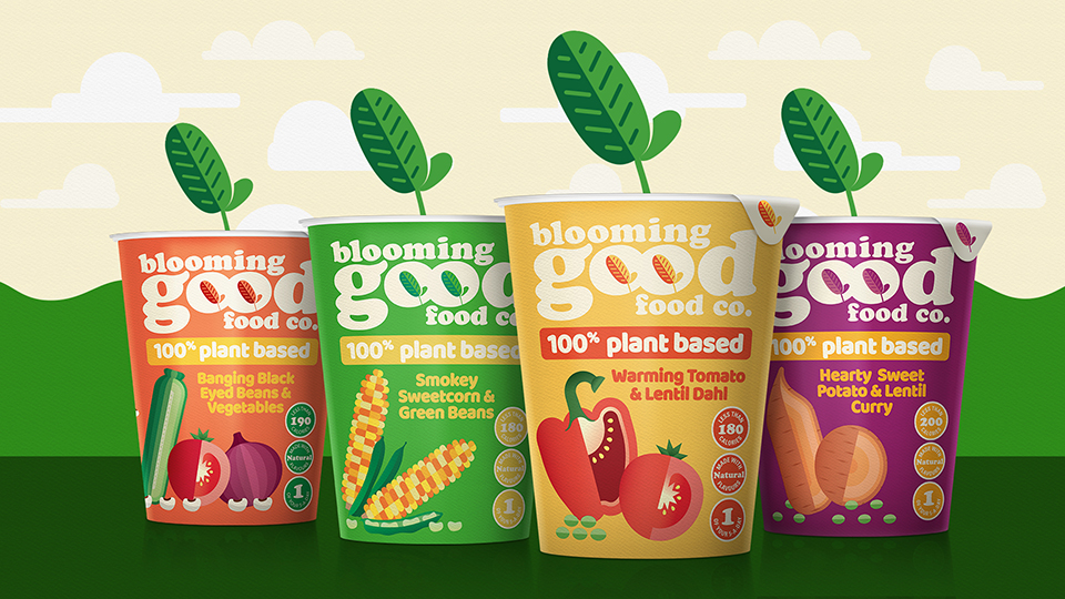 Blooming Good Food Company Launches with Design by Brandon