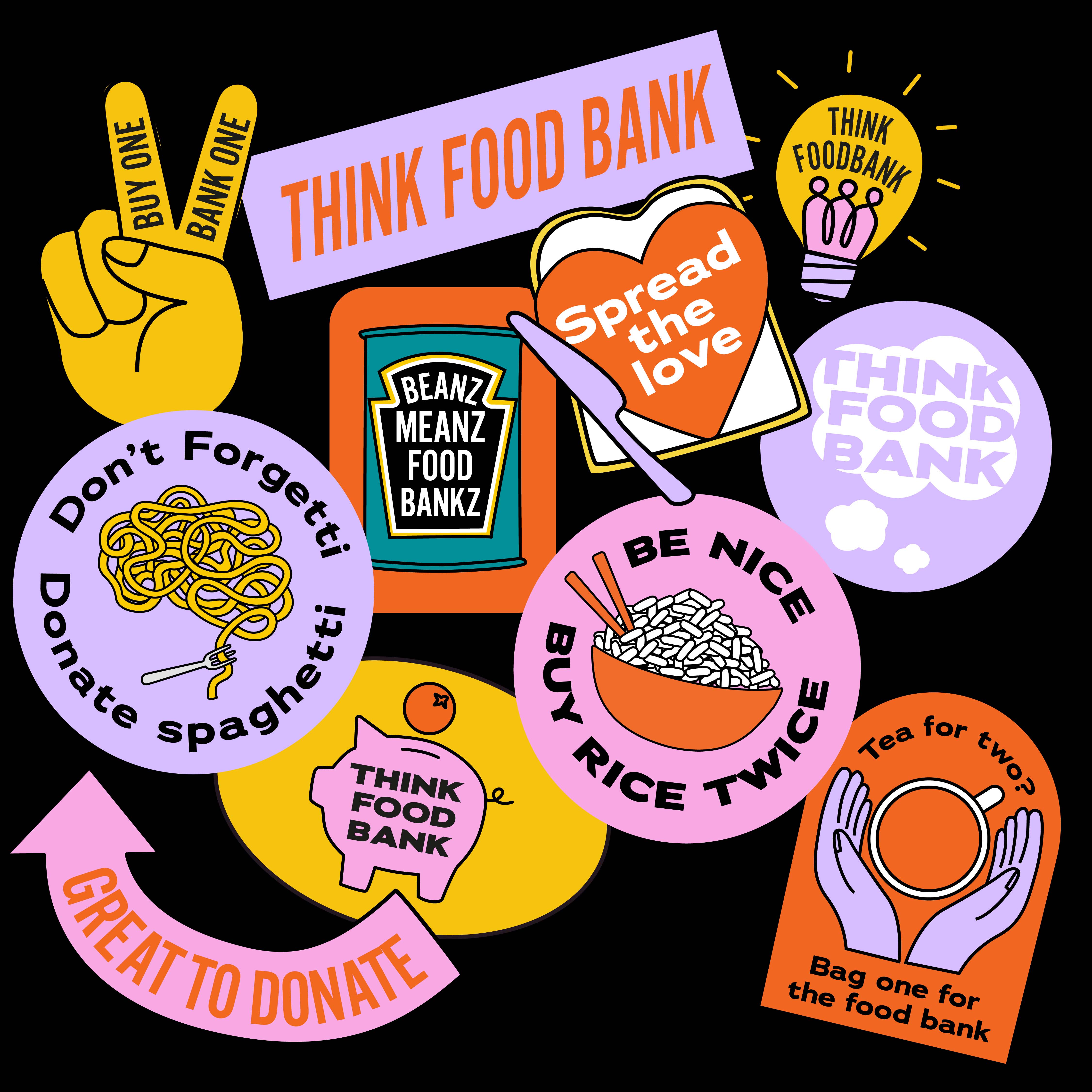Holly & Maisie Create a Campaign to Remind Shoppers to Think Food Bank