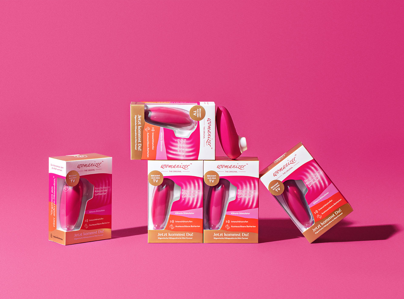 OCIO Studio Create Packaging Design for Womanizer Mini a Premium Intimate Pleasure Product