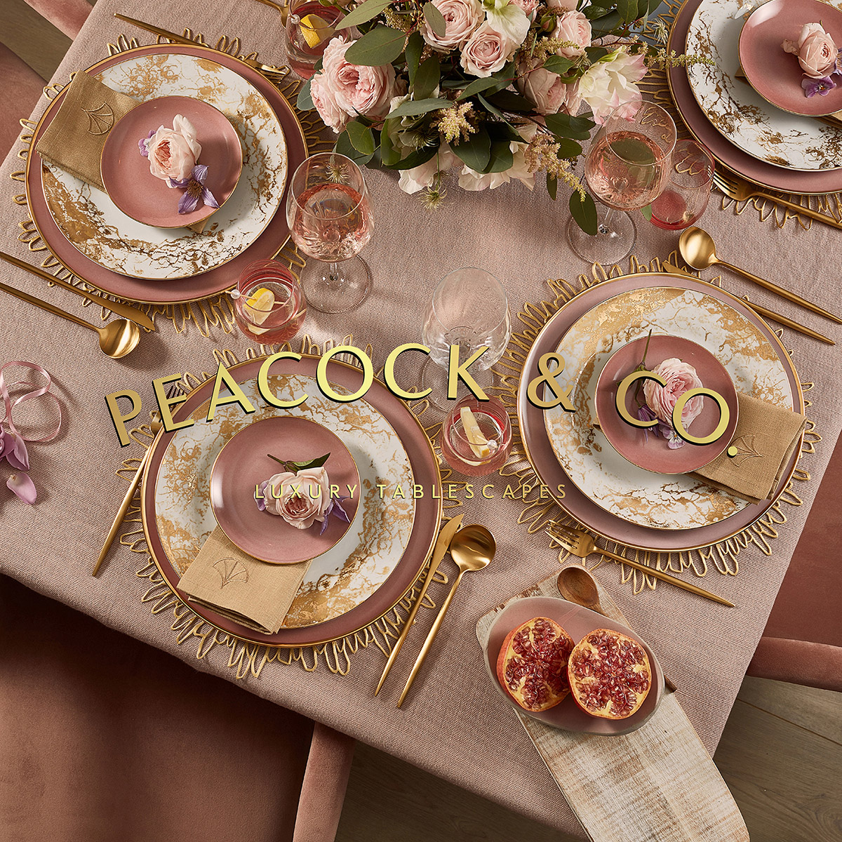 So Studio Designs New Luxury Tablescaping Brand for Peacock & Co.