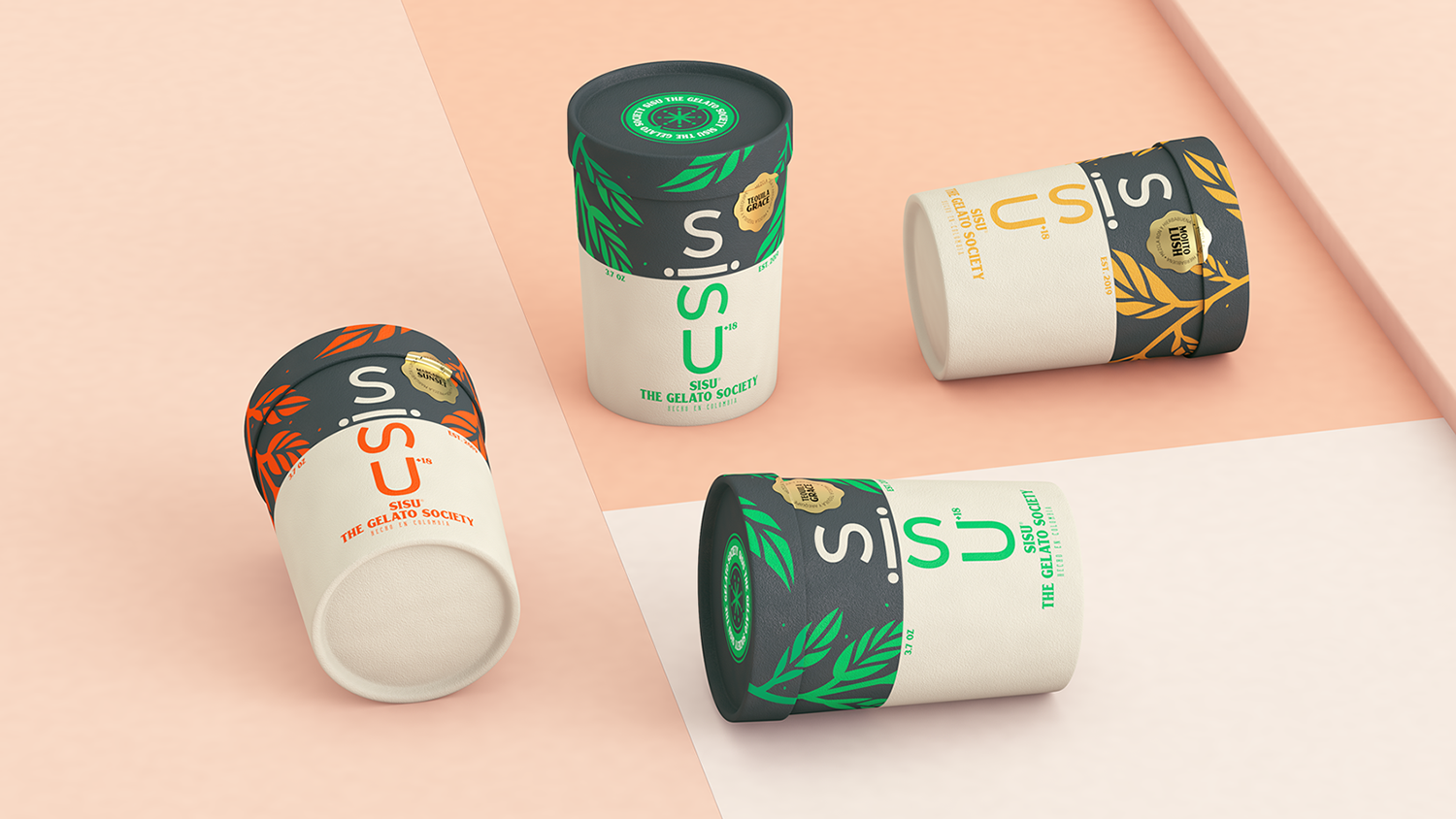 Sisu Gelato Society Concept Brand and Packaging Designed by Mullen Lowe 43