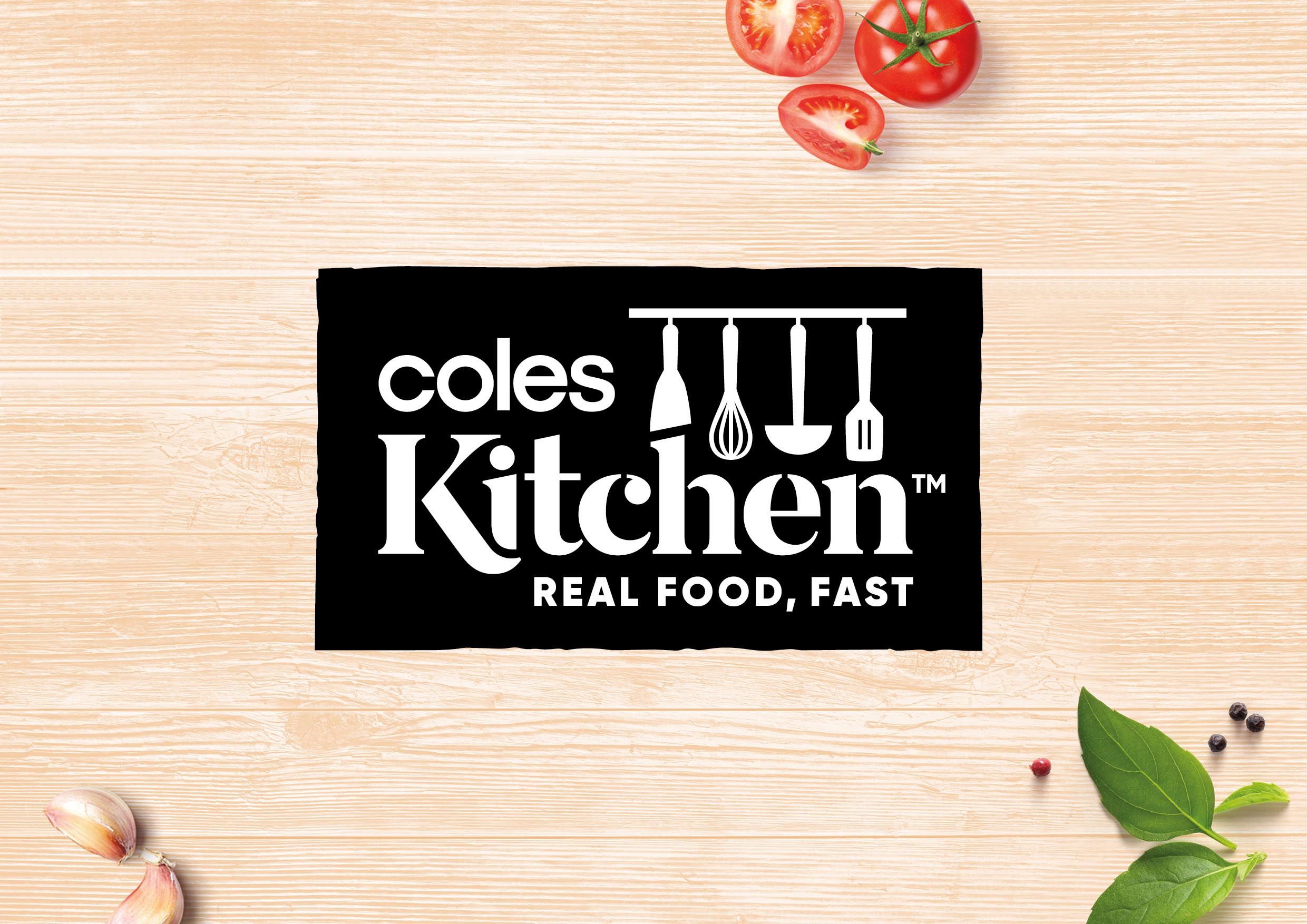 Coles Kitchen Brand Identity, Range Architecture and Style Guide