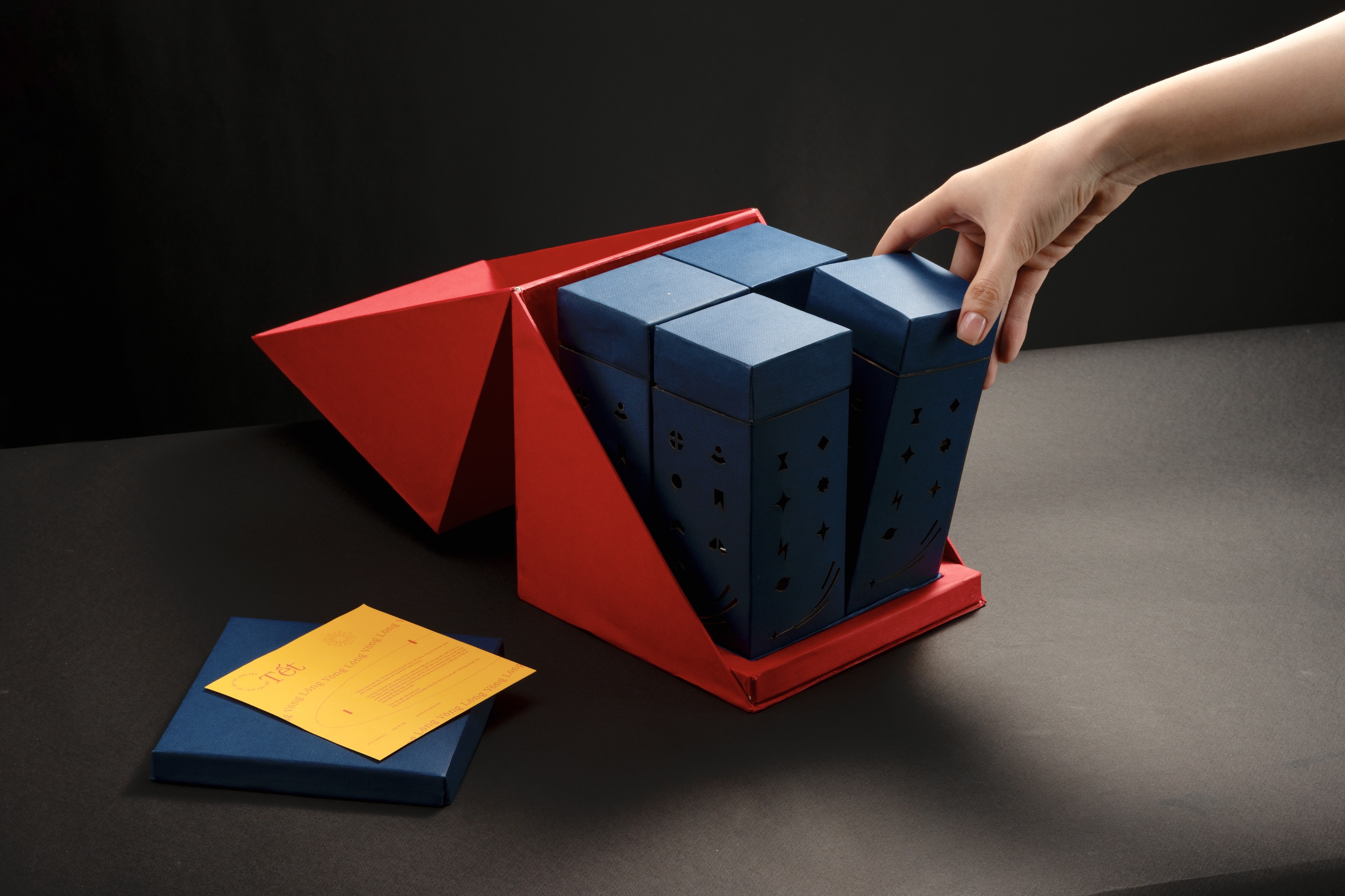 Tet Long Von Gifts Box Concept Packaging Created by ECH Creative Agency