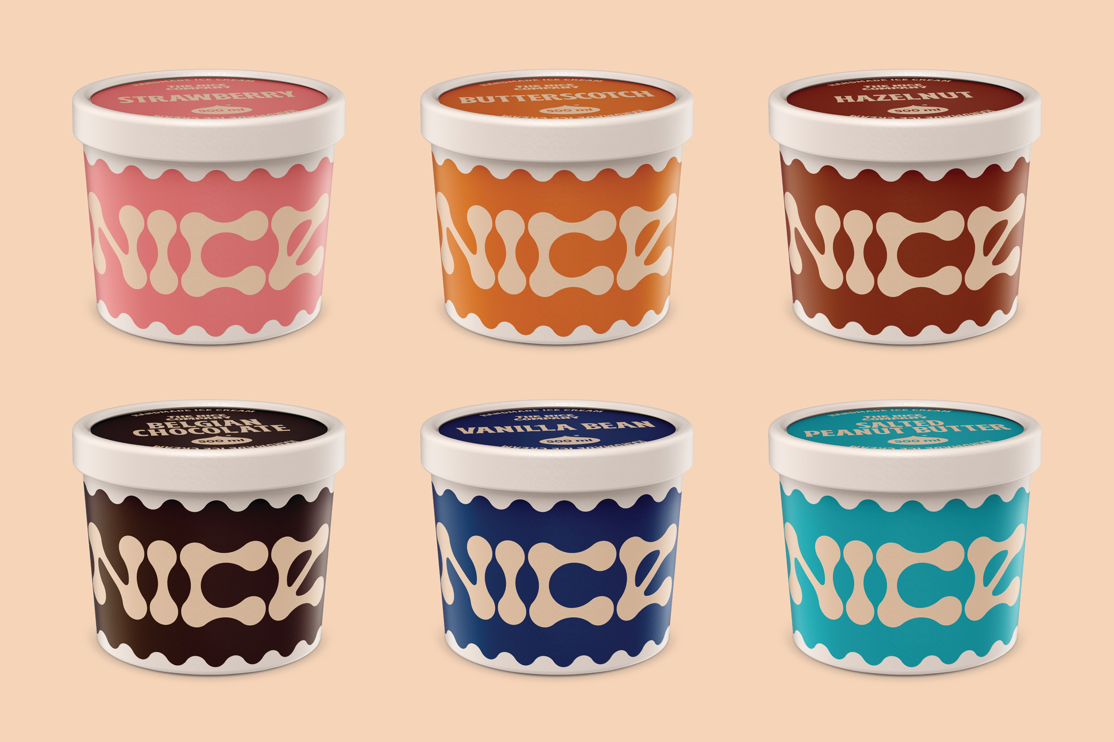 Parners in Crime Ice Cream Brand and Packaging Design for The Nice ...