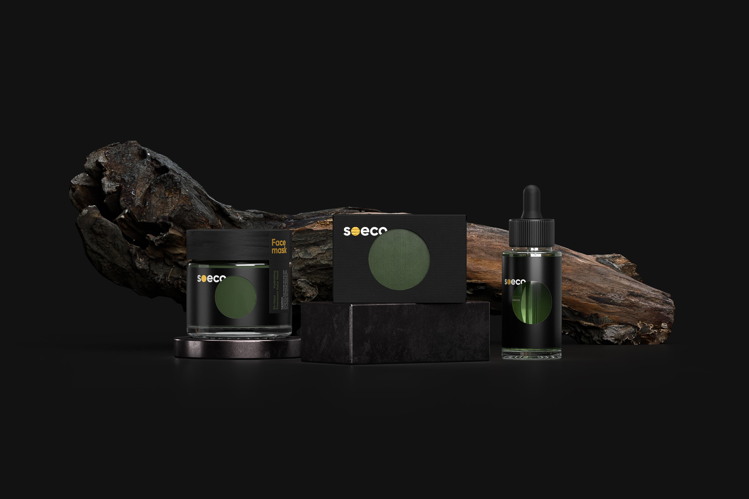 Soeco is a Concept Project for a Line of Skin Care Cosmetic Products