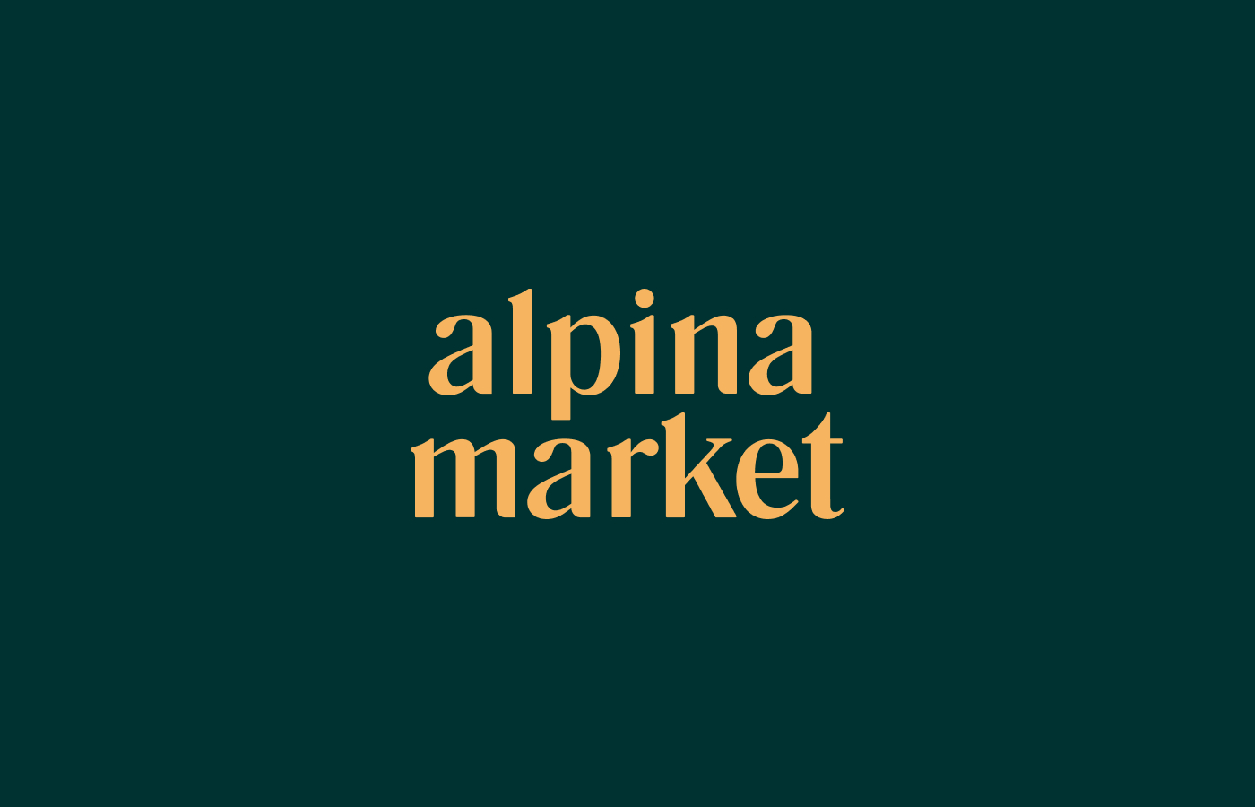 Alpina Market Furniture Factory Branding Created by Severnii Design