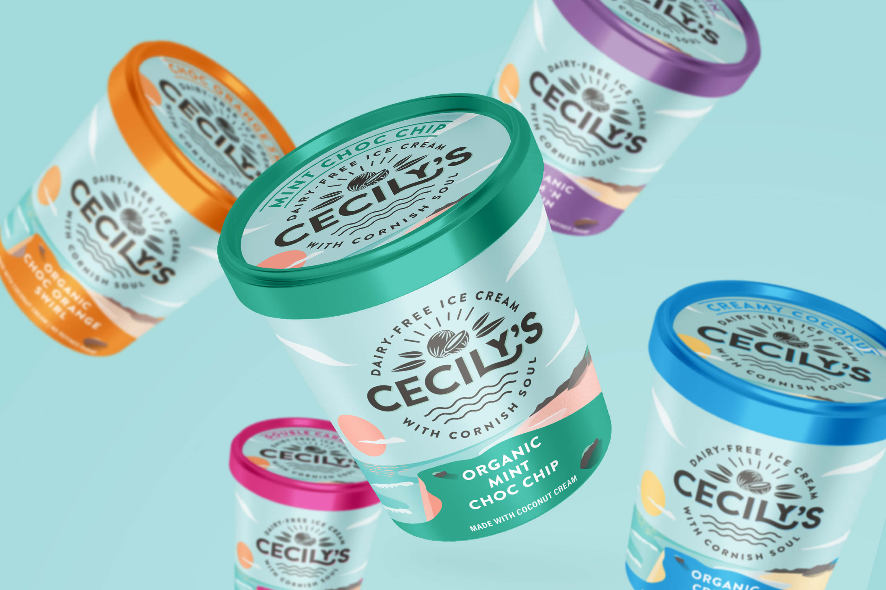 The Space Creative Transform Dairy-Free Ice Cream Brand Cecily’s