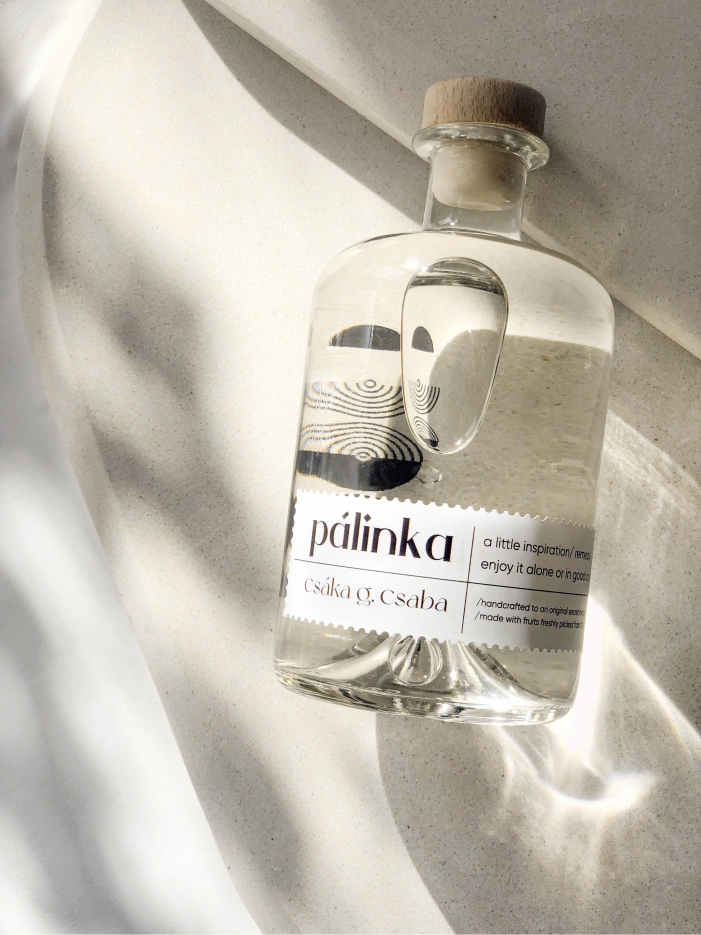 Visual Identity and Label Design for Palinka a Traditional Hungarian Spirit