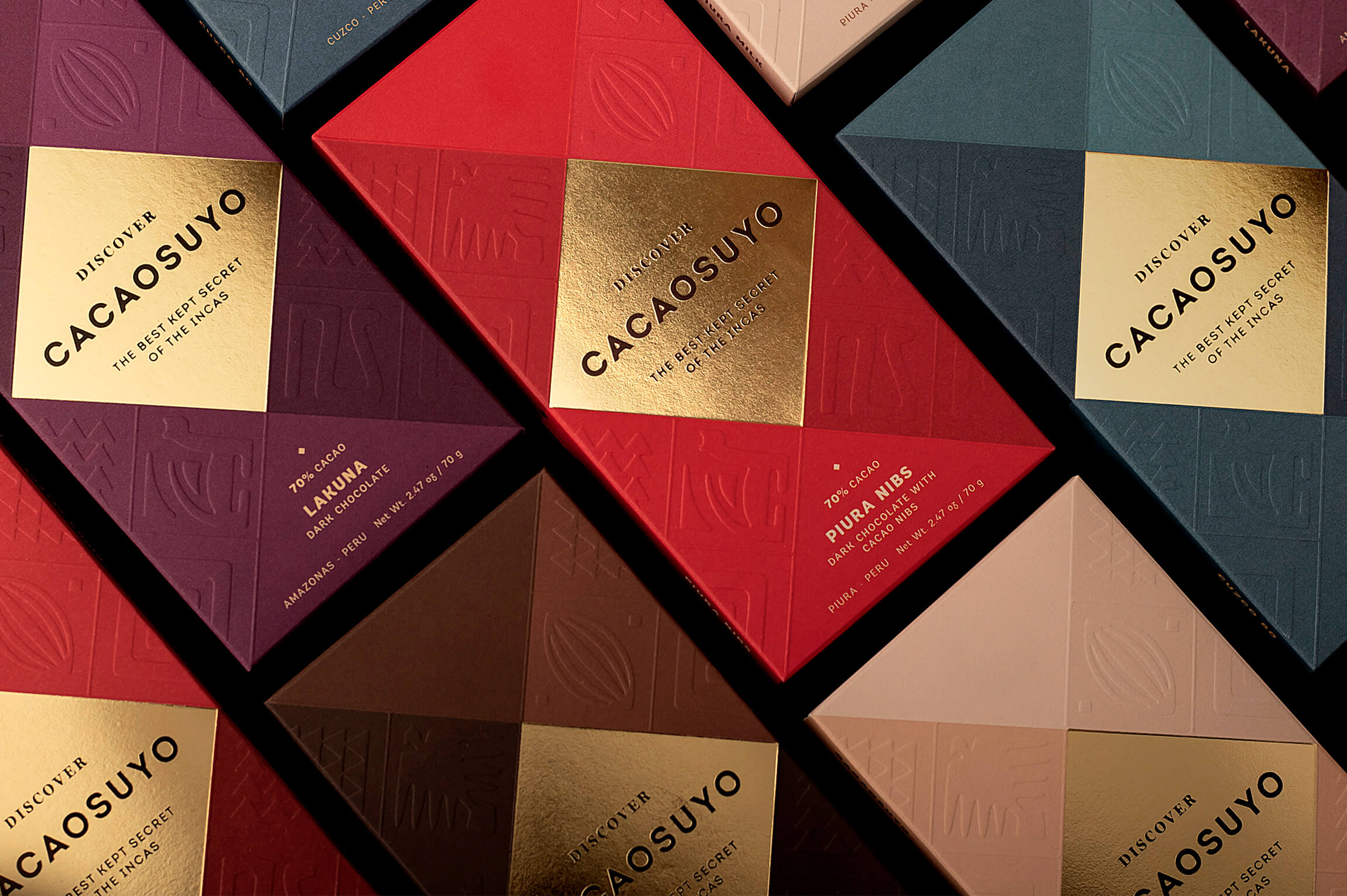 Packaging Design for the World’s Best Chocolate, Inspired by the Incas and Designed by Fibra Branding