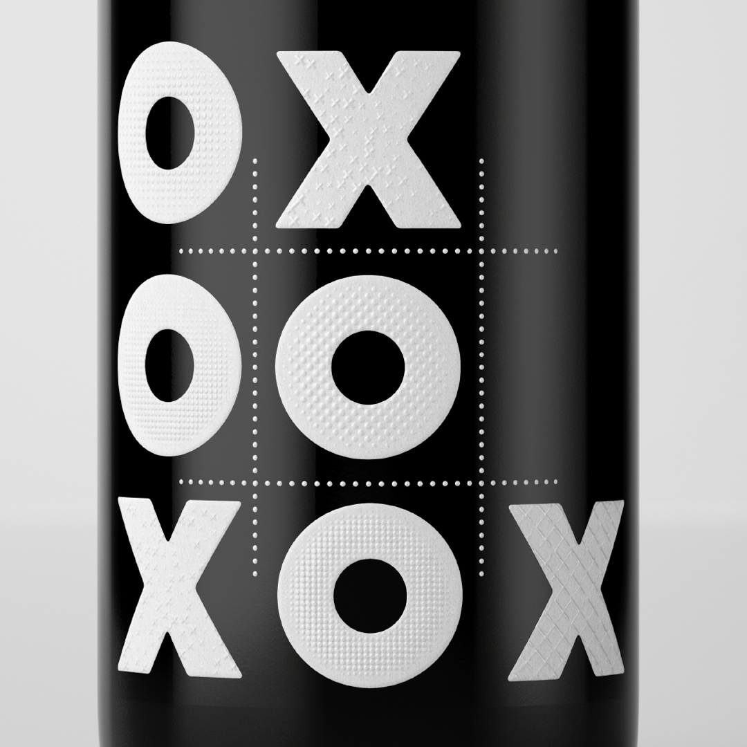 Season Repositionable Label Technology Greetings for Wine by The Creative Method