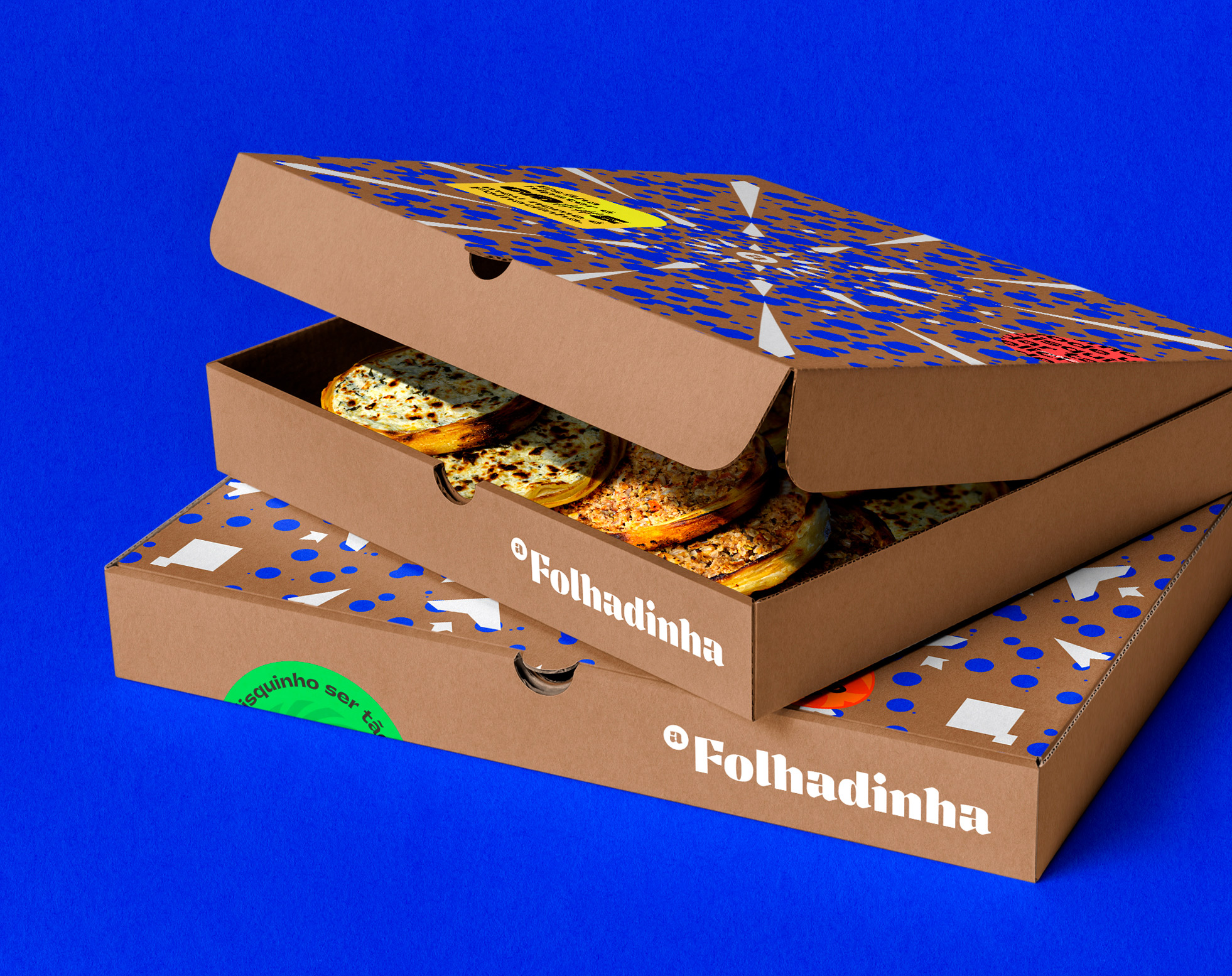 a Folhadinha – Arabic food  Branding design, Branding, Creative packaging  design