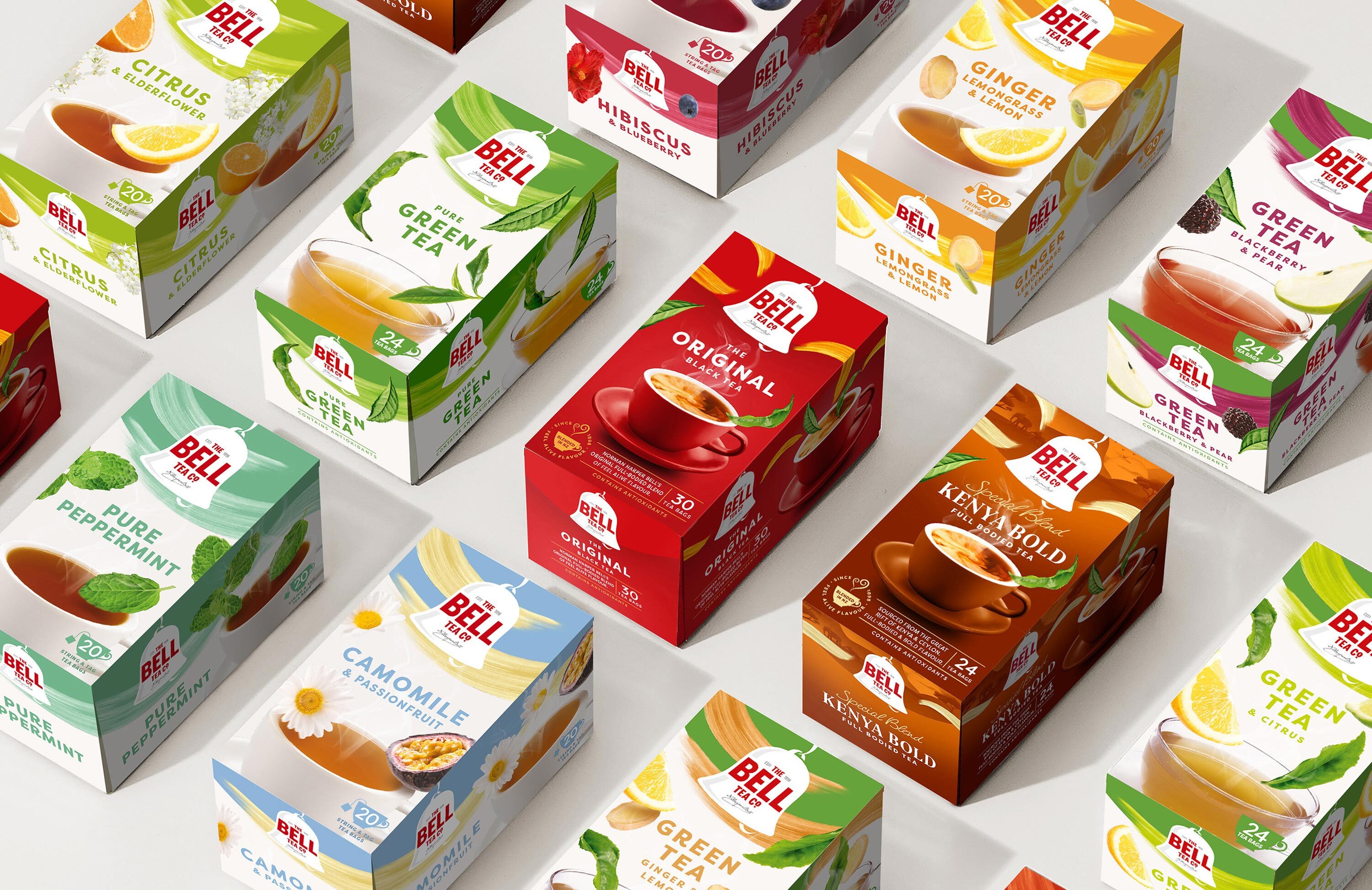 Unified Brands Restages New Zealand’s Iconic Bell Tea