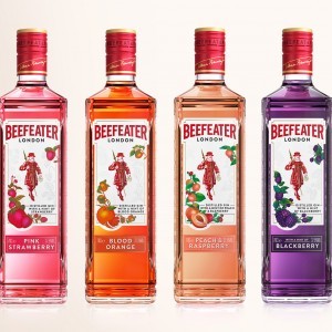 Boundless Brand Design and Beefeater London Re-launch Flavoured Gins
